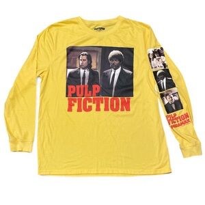 Men's Pulp Fiction Long Sleeve Tshirt